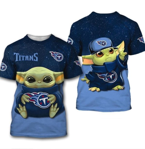 Tennessee2BTitans2BPunisher2BSkull2B3D2BT Shirt Classic2BT Shirt Sweetdreamfly2BC490EN JWDAH 600x620px Tennessee Titans Baby Yoda 3D T Shirt
