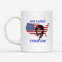American One Nation Under God Coffee Mug - Mug 11oz - White
