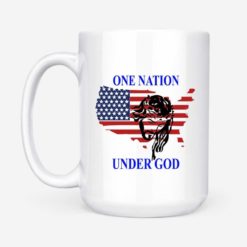 American One Nation Under God Coffee Mug - Mug 15oz - White