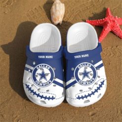 b2e4b298c9057cceaed8a380b3830d2f 247x247px Personalized Name Dallas Cowboys Clog Shoes