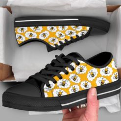 Bee Shoes Bee Gift Low Top Shoes - Men's Shoes - Black