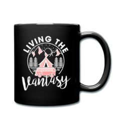 Camper Living The Vantasy Coffee Mug - Mug 11oz - Black