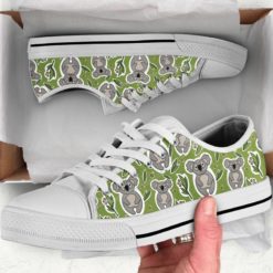 Cute Koala Best Gift For Men And Women Low Top Shoes. Our Low Top Shoes - Men's Shoes - White