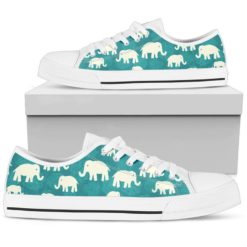 Elephant Shoes Low Top Shoes - Men's Shoes - White