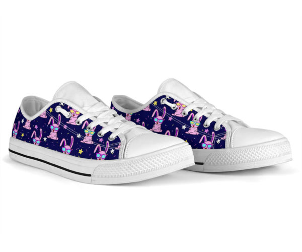 front 2 8f6cbba3 be7a 478e 92b7 4ab3ab67e492 2000x 600x500px Cute Rabbit Pattern Low Top Shoes