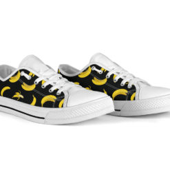 front 2 8fc90dde cdd8 4f1b 81e9 e08b8abbf6bb 2000x 247x247px Banana Pattern Low Top Shoes
