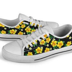 front 3 63f9b695 5d8c 43ad a757 0a39243f1c43 2000x 247x247px Yellow Flower Pattern Low Top Shoes