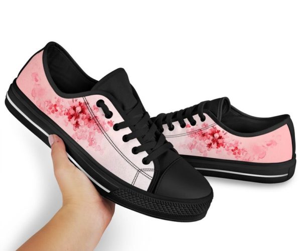 il 794xN.3156454739 gk25 600x500px Japanese Sakura Cherry Blossom Cute Gift Low Top Shoes