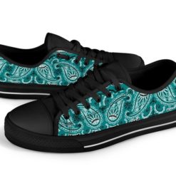 il 794xN.3294501093 7w41 247x247px Teal Bandana For Men And Women Low Top Shoes