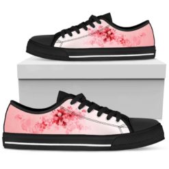Japanese Sakura Cherry Blossom Cute Gift Low Top Shoes - Women's Shoes - Pink