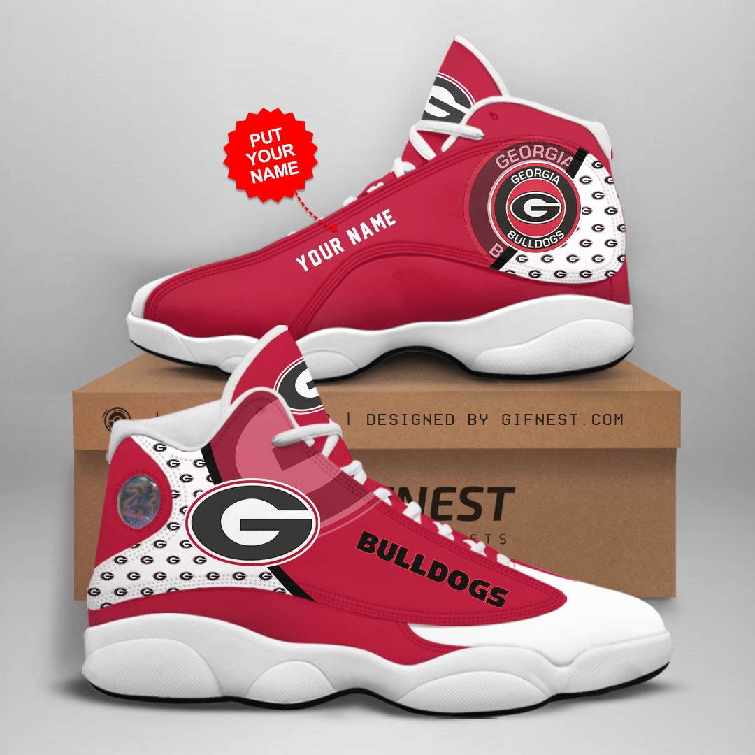 Georgia bulldog men's discount shoes