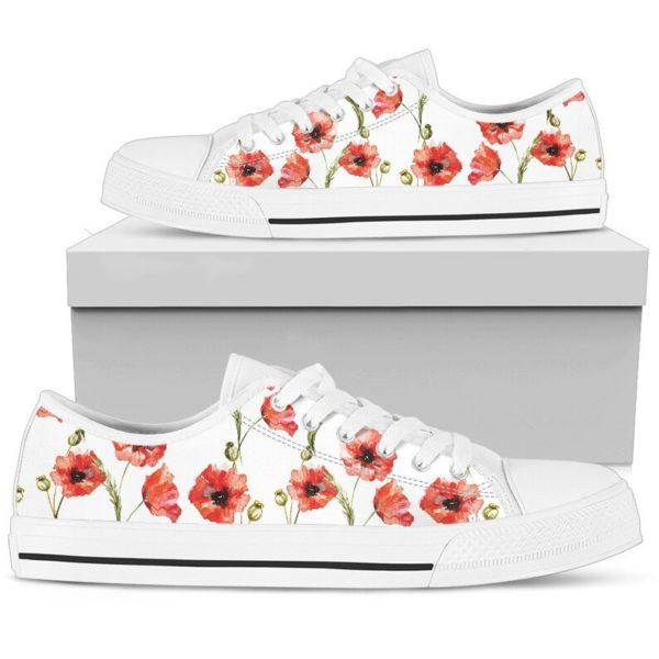 Poppy Shoes Low Top Shoes - Men's Shoes - White