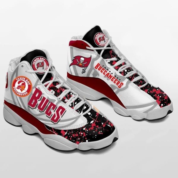 Tampa Bay Buccaneers Air Jordan 13 Shoes - Men's Air Jordan 13 - White