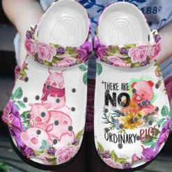 There No Ordinary Pigs Cute Pig Unisex Clog Shoes - Clog Shoes - Pink