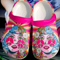 Hippie Lady Beautiful Girl Unisex Clog Shoes image 9b5ec4659bcc44cac1f5193d052f03a5 247x247px Hippie Lady Beautiful Girl Unisex Clog Shoes