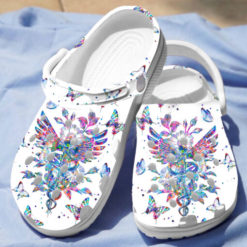 GLB2502201 ads 4 510x510 1 247x247px Medical Symbol Butterfly Clog Shoes For Men And Women