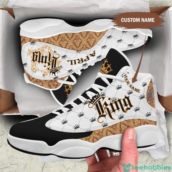 april king birthday gift personalized name air jordan 13 shoes 30 4 Pa1kQ 600x600px April King Birthday Gift Personalized Name Air Jordan 13 Shoes 30