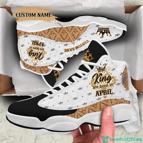 april king birthday gift personalized name air jordan 13 shoes 46 2 ebtQb 600x600px April King Birthday Gift Personalized Name Air Jordan 13 Shoes 46