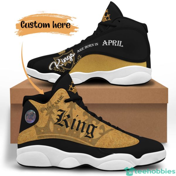 april king birthday gift personalized name air jordan 13 shoes 61 1 sWqbh 600x600px April King Birthday Gift Personalized Name Air Jordan 13 Shoes 61