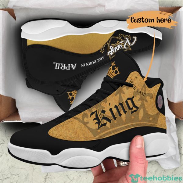 april king birthday gift personalized name air jordan 13 shoes 61 2 zm7oE 600x600px April King Birthday Gift Personalized Name Air Jordan 13 Shoes 61
