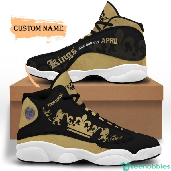 april king birthday gift personalized name air jordan 13 shoes 71 1 tz9se 600x600px April King Birthday Gift Personalized Name Air Jordan 13 Shoes 71