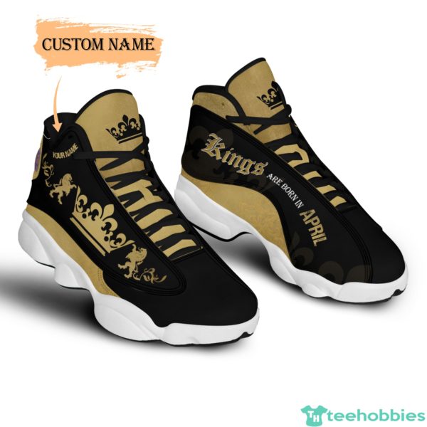 april king birthday gift personalized name air jordan 13 shoes 71 4 rTwcE 600x600px April King Birthday Gift Personalized Name Air Jordan 13 Shoes 71