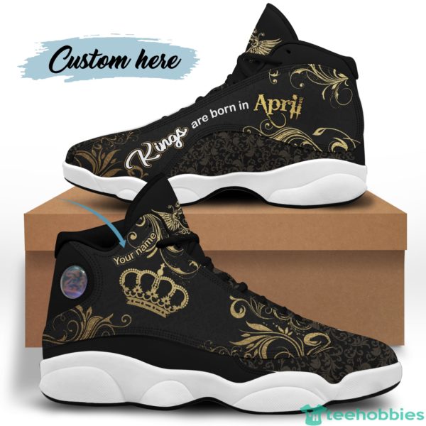 april king birthday gift personalized name air jordan 13 shoes 95 1 YNObS 600x600px April King Birthday Gift Personalized Name Air Jordan 13 Shoes 95