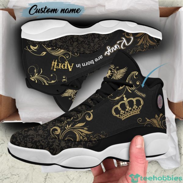 april king birthday gift personalized name air jordan 13 shoes 95 3 5t5SF 600x600px April King Birthday Gift Personalized Name Air Jordan 13 Shoes 95