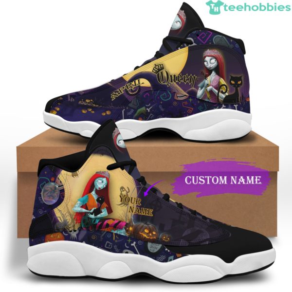april queen birthday gift halloween personalized name air jordan 13 shoes 42 1 j8Vkd 600x600px April Queen Birthday Gift Halloween Personalized Name Air Jordan 13 Shoes 42