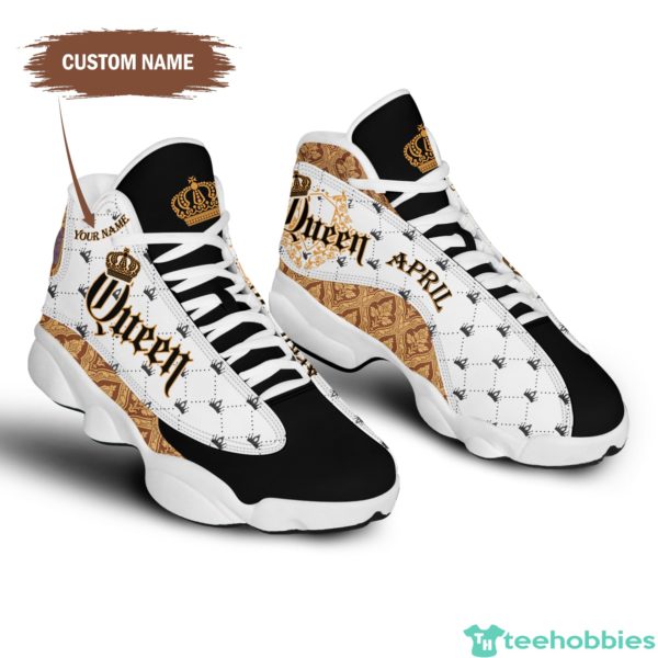 april queen birthday gift personalized name air jordan 13 shoes 33 2 qCc5r 600x600px April Queen Birthday Gift Personalized Name Air Jordan 13 Shoes 33