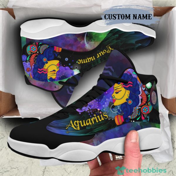 aquarius birthday gift personalized name air jordan 13 shoes sku89 2 edO5D 600x600px Aquarius Birthday Gift Personalized Name Air Jordan 13 Shoes SKU89