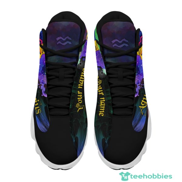 aquarius birthday gift personalized name air jordan 13 shoes sku89 3 4kUZI 600x600px Aquarius Birthday Gift Personalized Name Air Jordan 13 Shoes SKU89