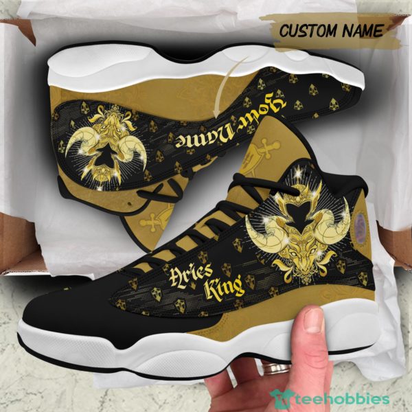 aries king birthday gift goldenpersonalized name air jordan 13 shoes sku 253 2 3MrzT 600x600px Aries King Birthday Gift Golden Personalized Name Air Jordan 13 Shoes SKU 253