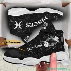 black and white pisces birthday gift personalized name air jordan 13 shoes sku 264 4 KcjVm 247x247px Black And White Pisces Birthday Gift Personalized Name Air Jordan 13 Shoes SKU 264