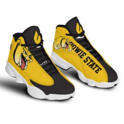 Bowie State Bulldogs Air Jordan 13 Shoes - Men's Air Jordan 13 - Yellow