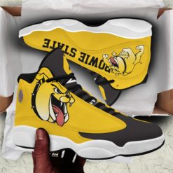 Bowie State Bulldogs Air Jordan 13 Shoes - Women's Air Jordan 13 - Yellow