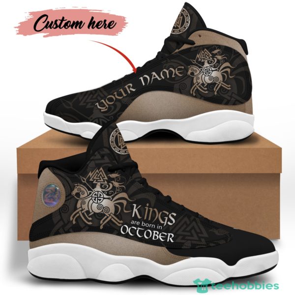 brown october king birthday gift personalized name air jordan 13 shoes 3 5zb2F 600x600px Brown October King Birthday Gift Personalized Name Air Jordan 13 Shoes