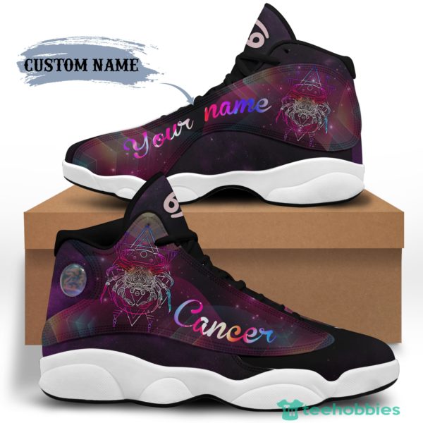 cancer girl birthday gift personalized name air jordan 13 shoes sku 321 1 17Tqx 600x600px Cancer Girl Birthday Gift Personalized Name Air Jordan 13 Shoes SKU 321