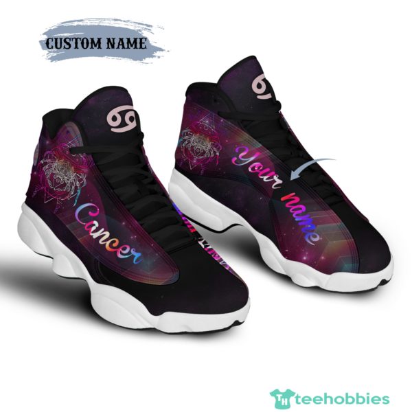 cancer girl birthday gift personalized name air jordan 13 shoes sku 321 2 848TU 600x600px Cancer Girl Birthday Gift Personalized Name Air Jordan 13 Shoes SKU 321