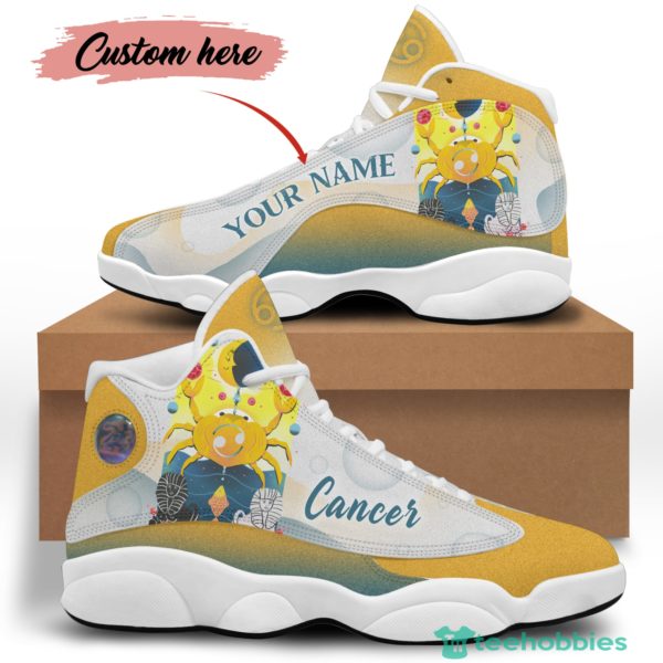 cancer girl birthday gift personalized name air jordan 13 shoes sku279 1 AMWRE 600x600px Cancer Girl Birthday Gift Personalized Name Air Jordan 13 Shoes SKU279