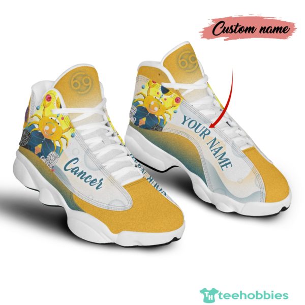 cancer girl birthday gift personalized name air jordan 13 shoes sku279 3 AofFm 600x600px Cancer Girl Birthday Gift Personalized Name Air Jordan 13 Shoes SKU279