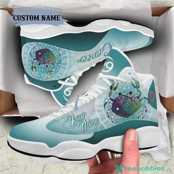 cancer girl birthday gift personalized name air jordan 13 shoes sku298 2 VVmIr 600x600px Cancer Girl Birthday Gift Personalized Name Air Jordan 13 Shoes SKU298