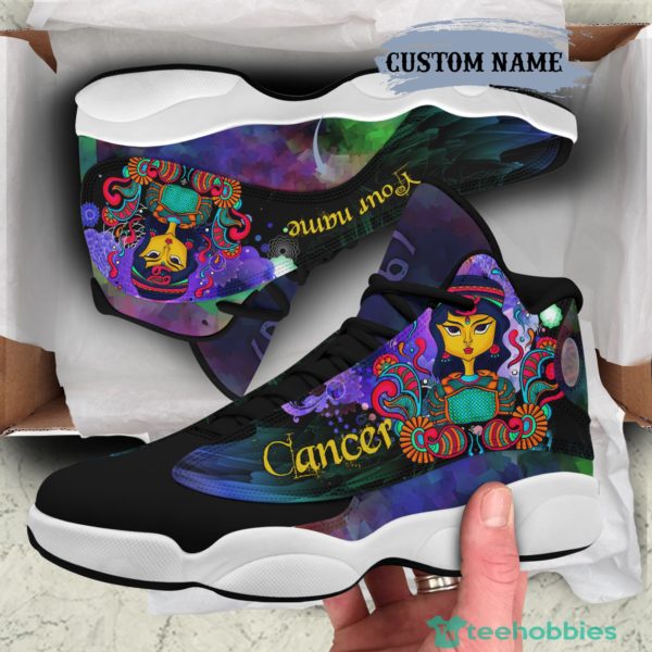cancer girl birthday gift personalized name air jordan 13 shoes sku89 tgw 2 8oOou 600x600px Cancer Girl Birthday Gift Personalized Name Air Jordan 13 Shoes SKU89 TGW