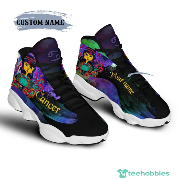 cancer girl birthday gift personalized name air jordan 13 shoes sku89 tgw 4 iBxns 600x600px Cancer Girl Birthday Gift Personalized Name Air Jordan 13 Shoes SKU89 TGW