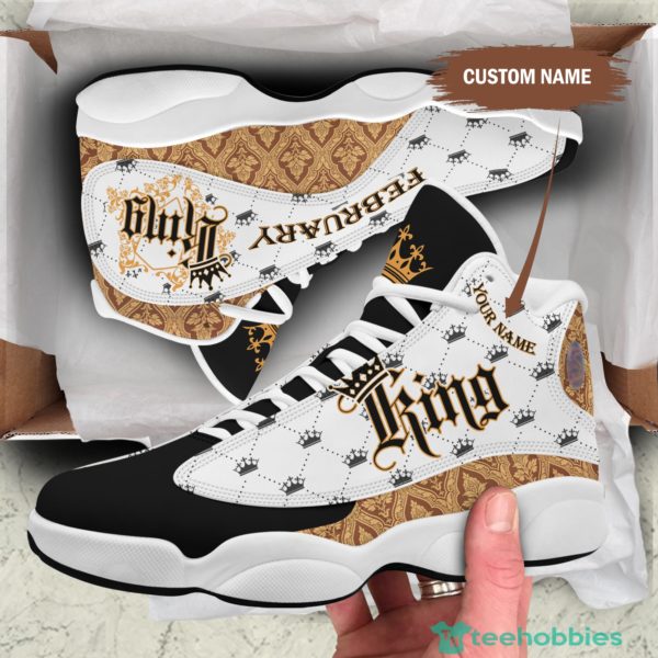 february birthday gift king birthday gift personalized name air jordan 13 shoes 30 4 ru09r 600x600px February Birthday Gift King Birthday Gift Personalized Name Air Jordan 13 Shoes 30