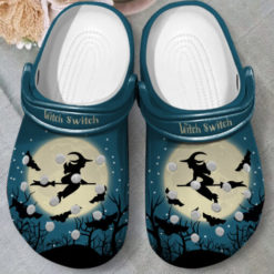 Happy Halloween Night Unisex Clog Shoes - Clog Shoes - Black