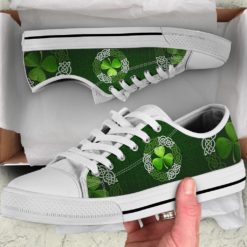 Irish Saint Patrick’s Day Happy Patrick's Day Low Top Shoes - Women's Shoes - Green