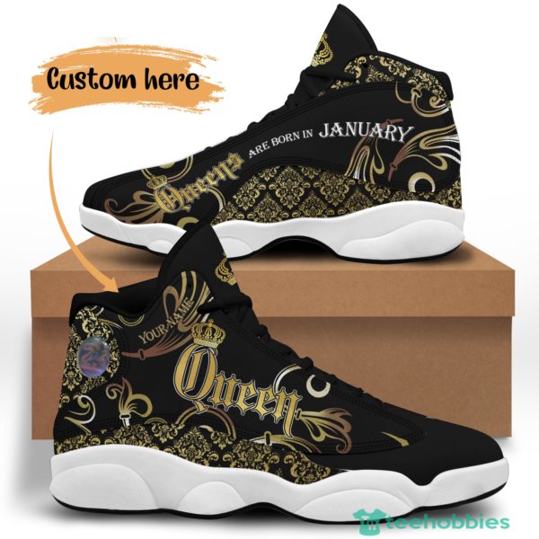 january queen birthday gift personalized name air jordan 13 shoes 65 p9q 1 MDvPq 600x600px January Queen Birthday Gift Personalized Name Air Jordan 13 Shoes 65 p9q
