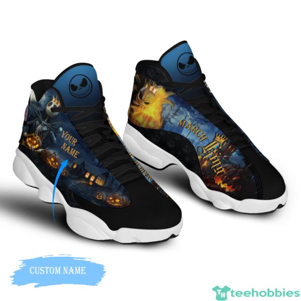 march king birthday gift halloween personalized name air jordan 13 shoes 41 4 MTOLQ 600x600px March King Birthday Gift Halloween Personalized Name Air Jordan 13 Shoes 41