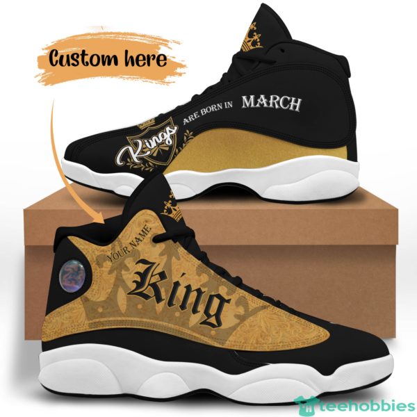 march king birthday gift personalized name air jordan 13 shoes 61 1 icRSS 600x600px March King Birthday Gift Personalized Name Air Jordan 13 Shoes 61